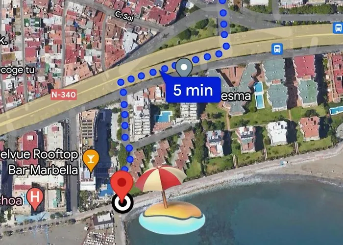 Acogedor Cerca De La Playa شقة